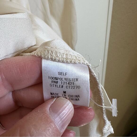 Ellison women’s blouse medium cream - Picture 4 of 7